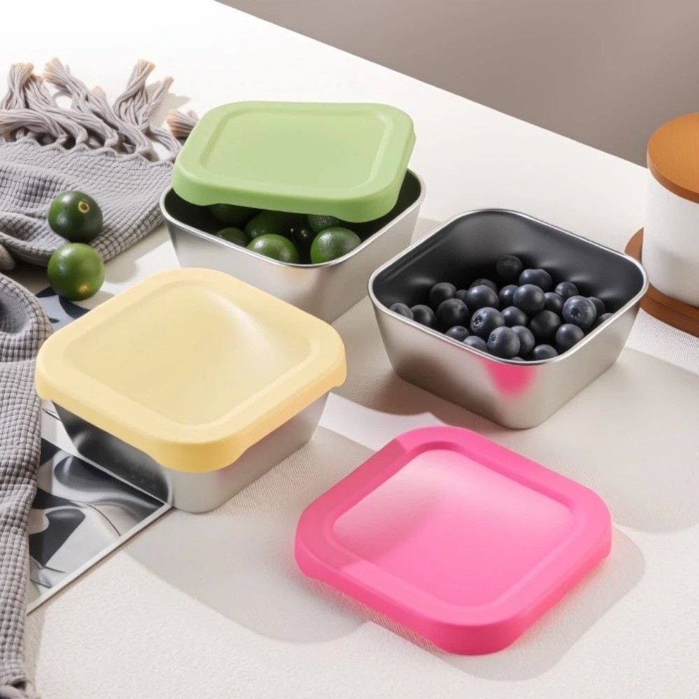 Meal Prep With Rice - Boîte de conservation en acier inoxydable