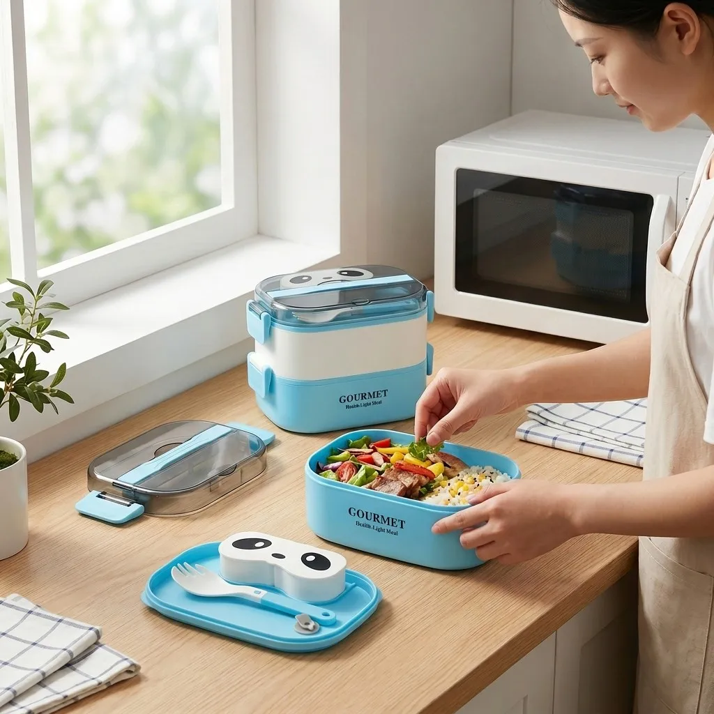 Boîte à lunch bento micro-onda - Meal Prep Or Prep Meal avis et prix