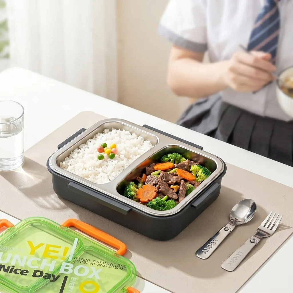 Boîte à lunch bento en acier i - Meal Prep Or Prep Meal avis et prix
