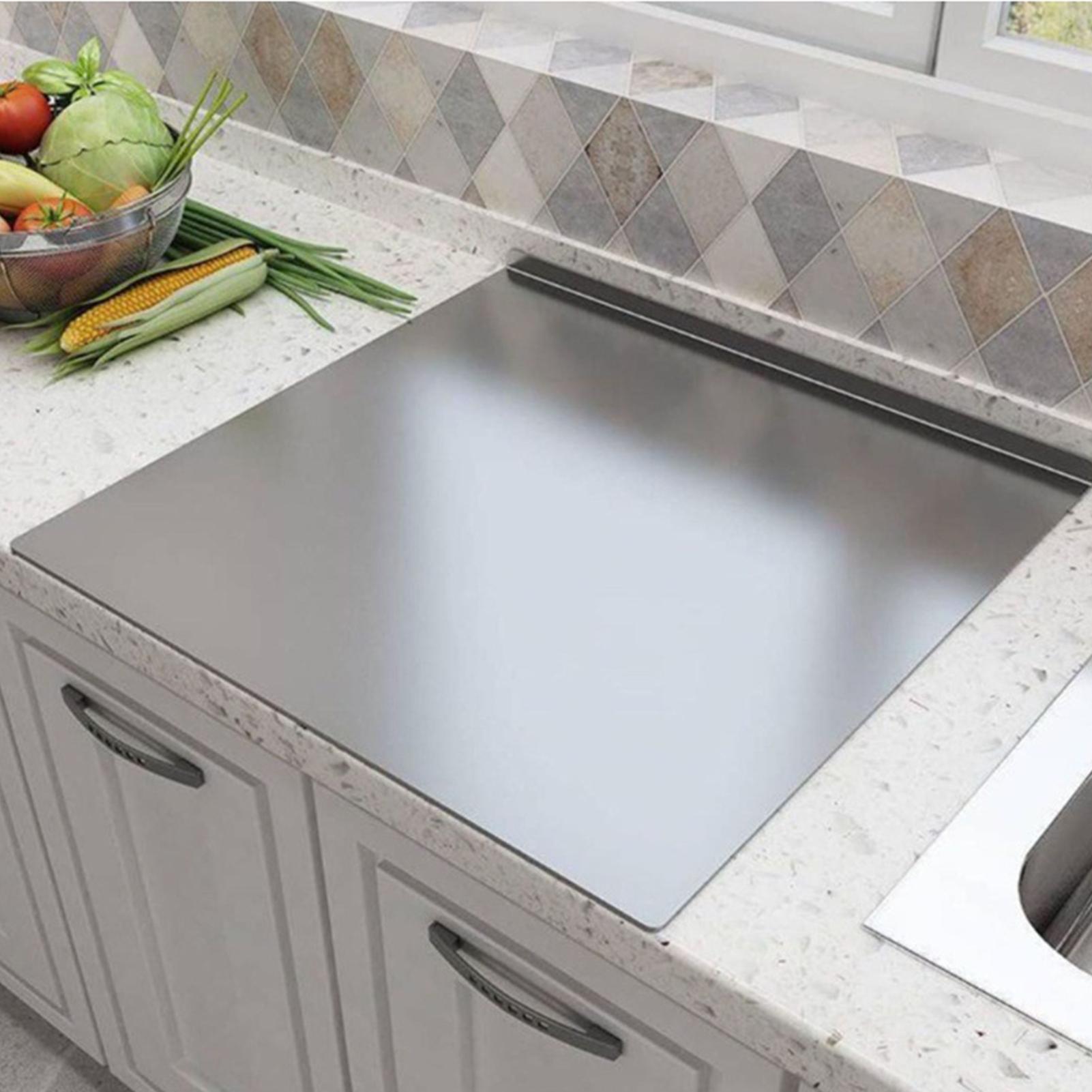 Planche à découper en acier in - Meal Prep Kitchen avis et prix