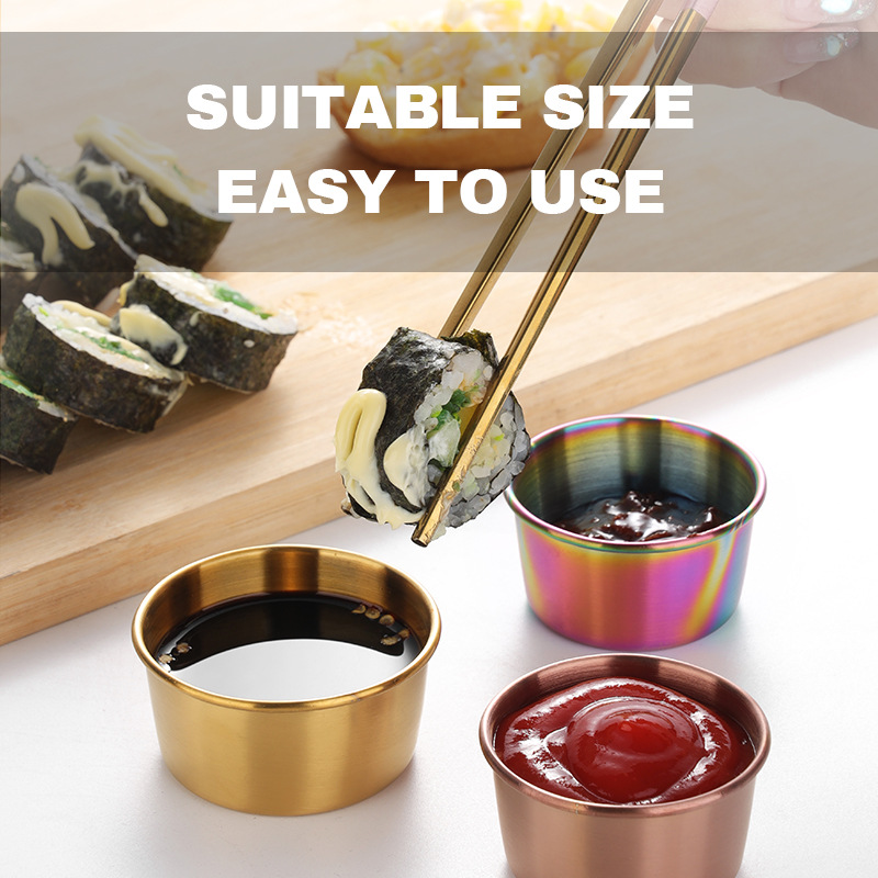 Tasse à tremper en acier inoxy - Sauce Dipping Cup avis et prix