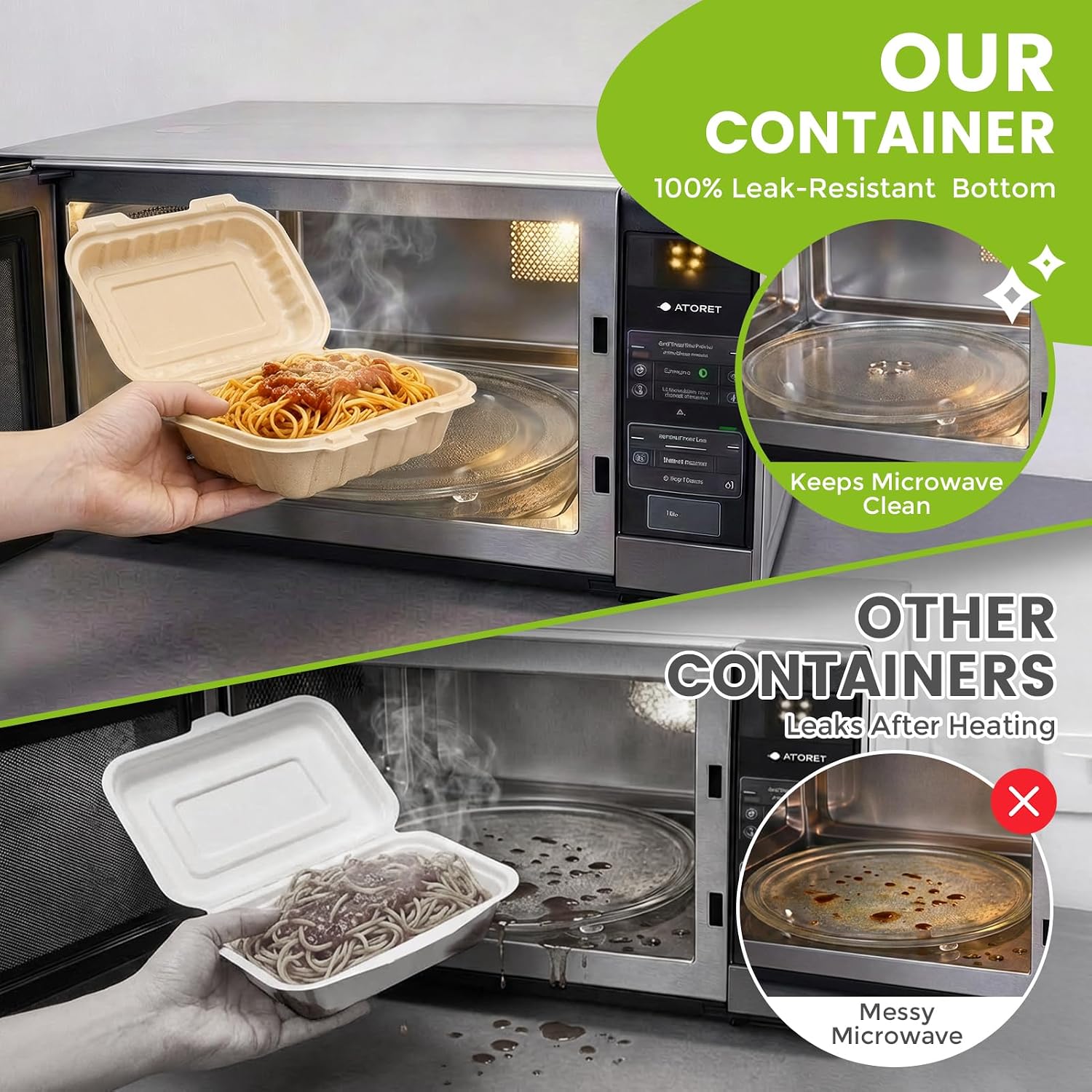 Lot de 50 contenants à emporte - Meal Prep With Rice avis et prix
