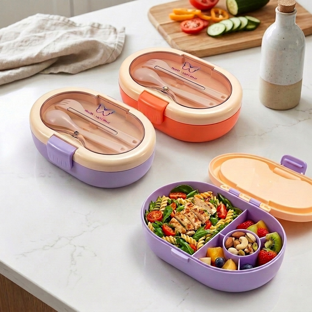 Boîte à lunch bento en plastiq - Meal Prep Or Prep Meal avis et prix