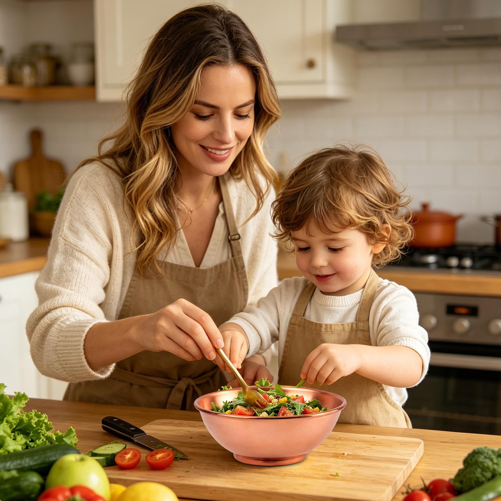 Grand bol en cuivre, récipient - Meal Prep Bowl avis et prix
