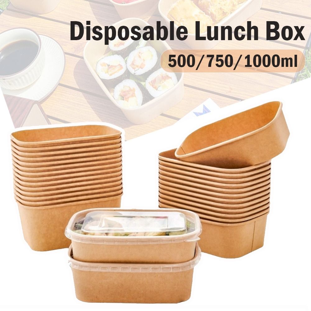 Lot de 10 boîtes repas carrées - Meal Prep Bowl avis et prix