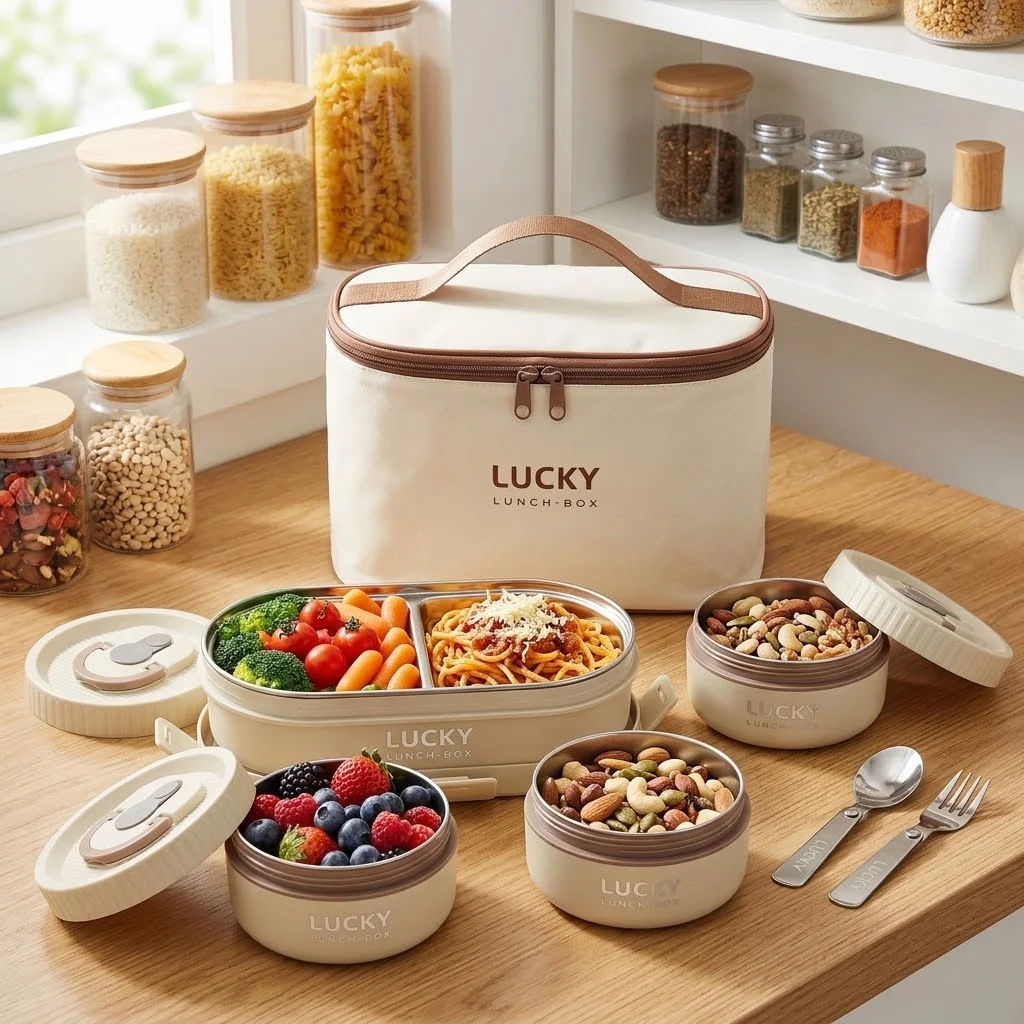 Boîte à bento en acier inoxyda - Meal Prep Or Prep Meal avis et prix