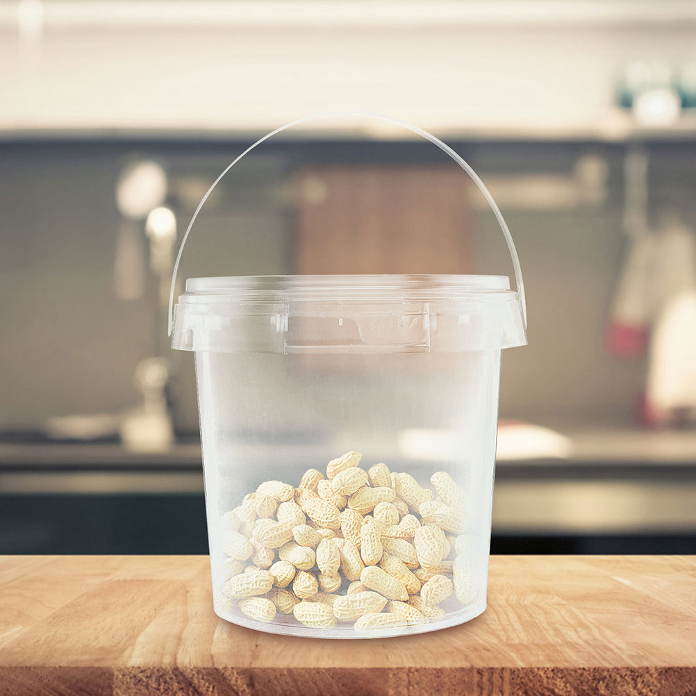 6 seaux en plastique transpare - Meal Prep With Rice avis et prix